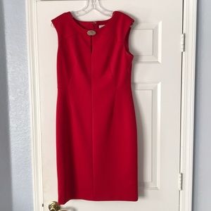 Red Calvin Klein Dress